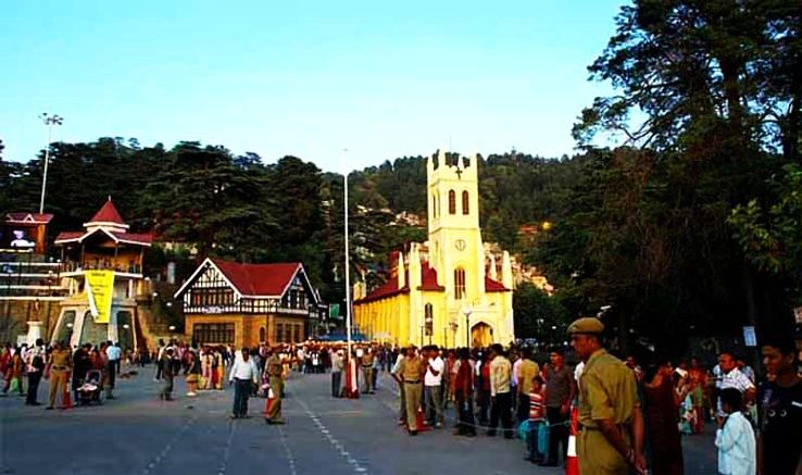 1. The Mall and the Ridge Road in Shimla